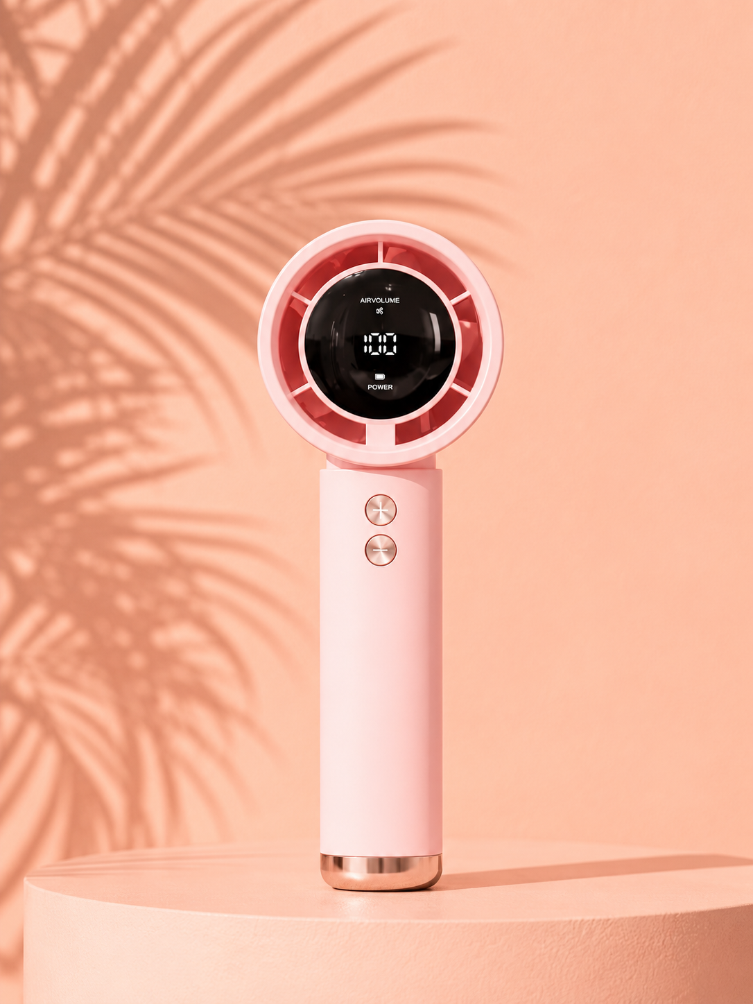 High Speed Portable Turbo Fan Cooler Fan 100-Speed Adjustment High-Speed Fan Handheld Fan Mini Fan 100-Level Adjustment Amagi
