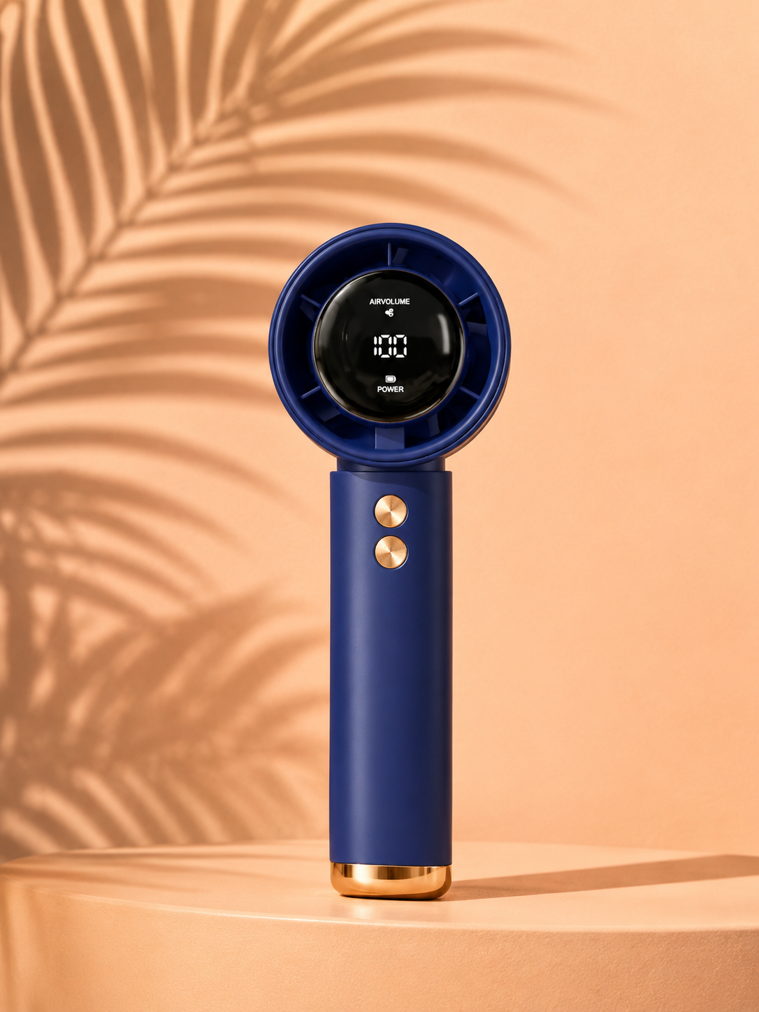 High Speed Portable Turbo Fan Cooler Fan 100-Speed Adjustment High-Speed Fan Handheld Fan Mini Fan 100-Level Adjustment Amagi