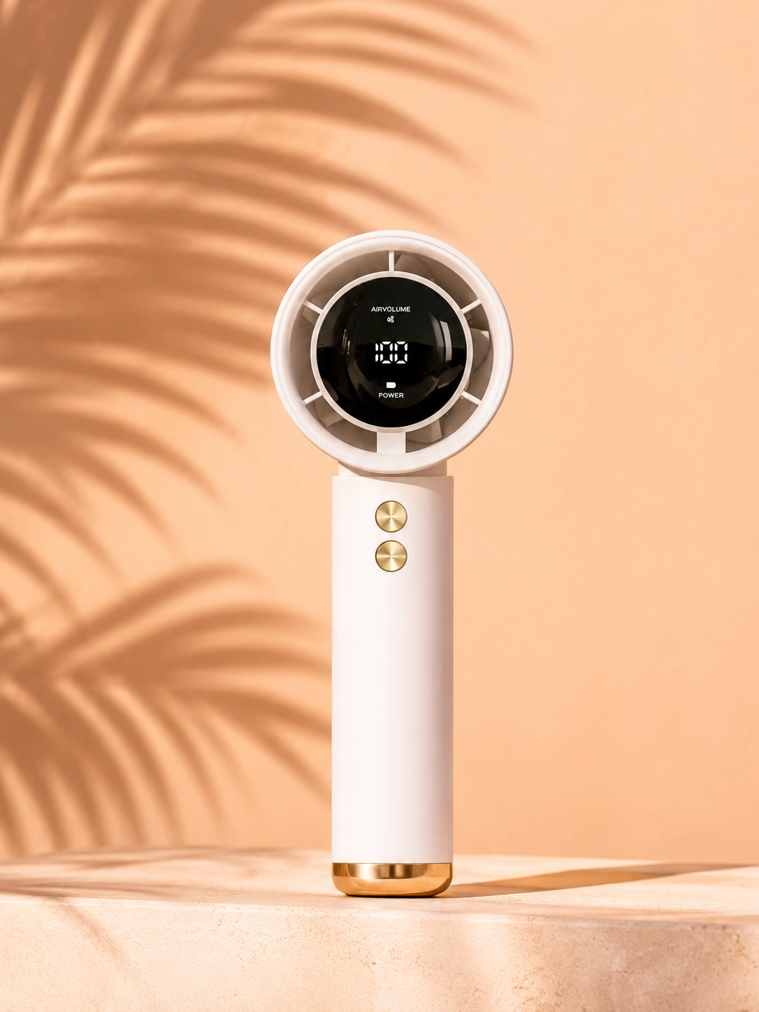 High Speed Portable Turbo Fan Cooler Fan 100-Speed Adjustment High-Speed Fan Handheld Fan Mini Fan 100-Level Adjustment Amagi